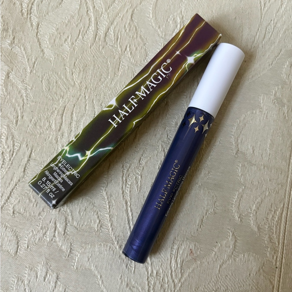 Half Magic Eyelectric Extreme Lengthening Tubing Mascara in Indigo BNIB